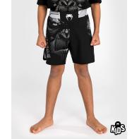 Pantaloni MMA per bambini Venum Gorilla Jungle neri/bianchi